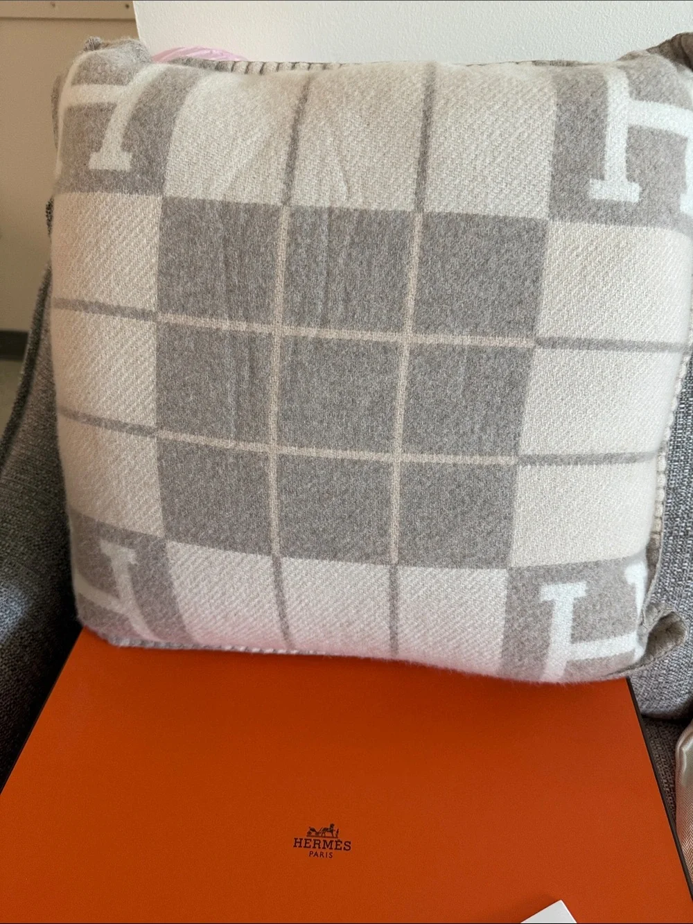 Hermes pillow